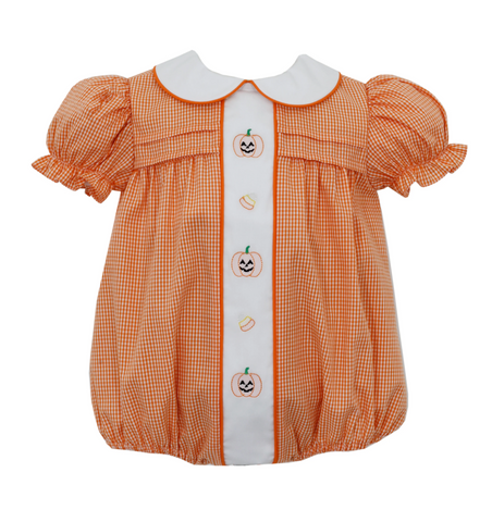 SR1879 pre-order  toddler girl clothes pumpkin girl halloween bubble 2024.5.30